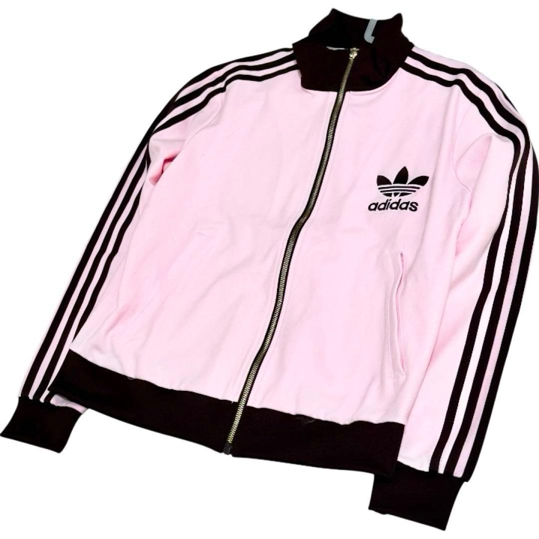 タグ◎ adidas ベッケンバウアー トラックトップ トラックジャケット　L
