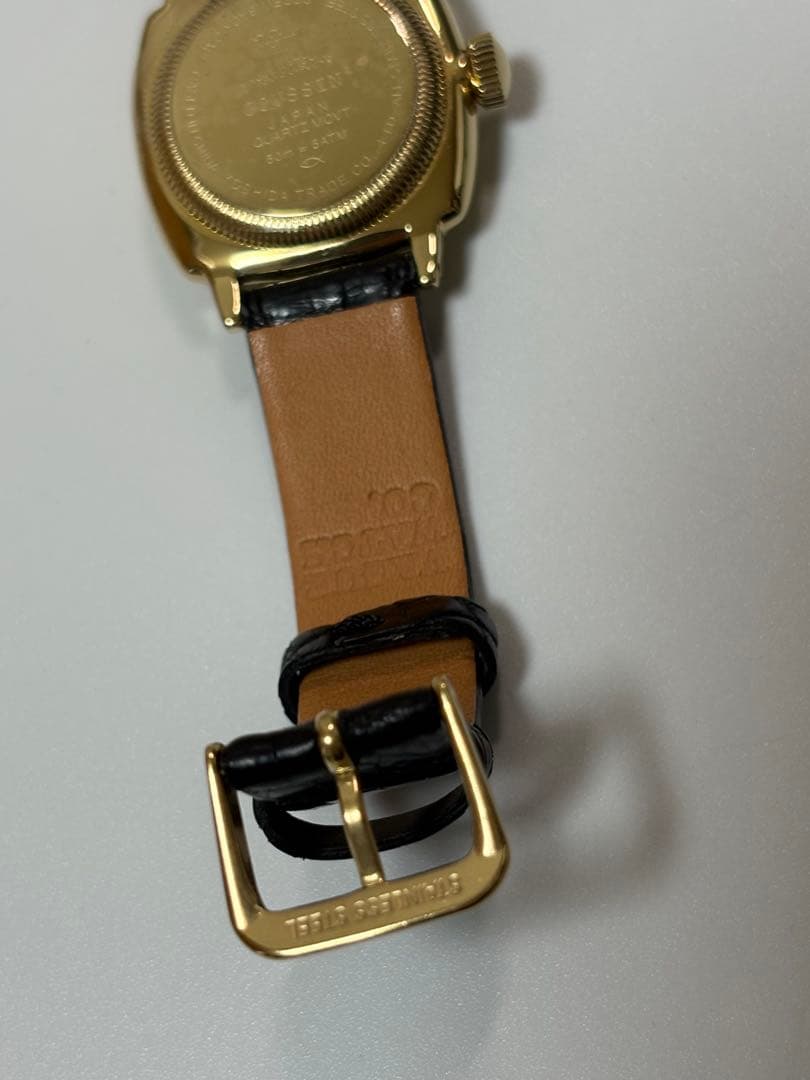 【美品】ヴァーグウォッチ Coussin 12 Extension ゴールド