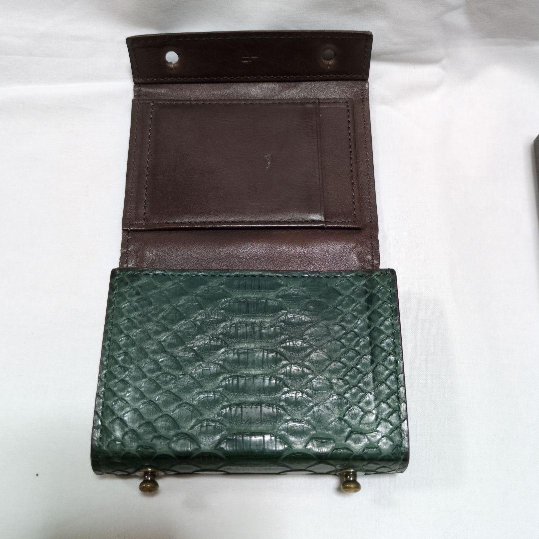 エムピウ ミッレフォッリエ2 P25 パイソン グリーン