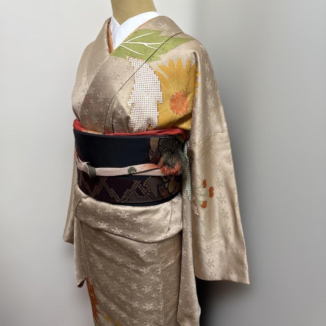 正絹 訪問着 個性的❣️ 長襦袢 セット ご購入者❣️