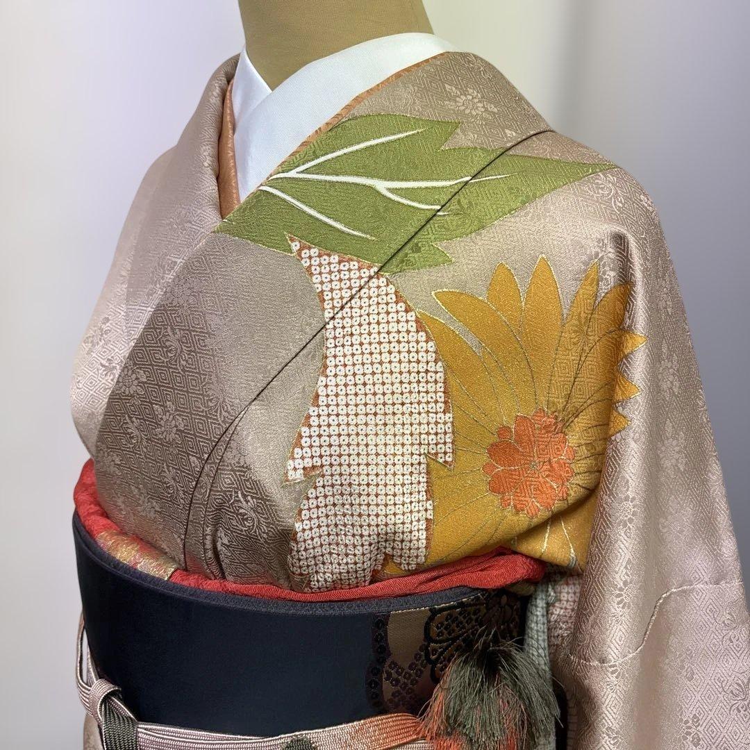 正絹 訪問着 個性的❣️ 長襦袢 セット ご購入者❣️