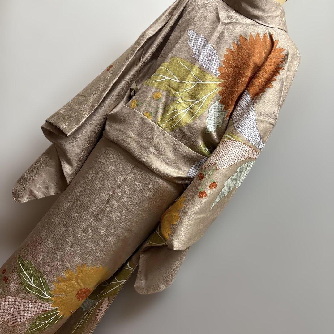 正絹 訪問着 個性的❣️ 長襦袢 セット ご購入者❣️