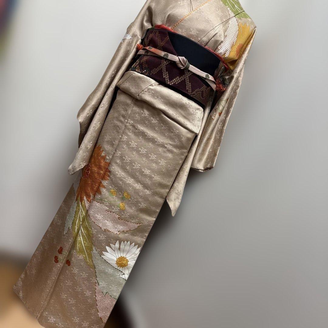 正絹 訪問着 個性的❣️ 長襦袢 セット ご購入者❣️