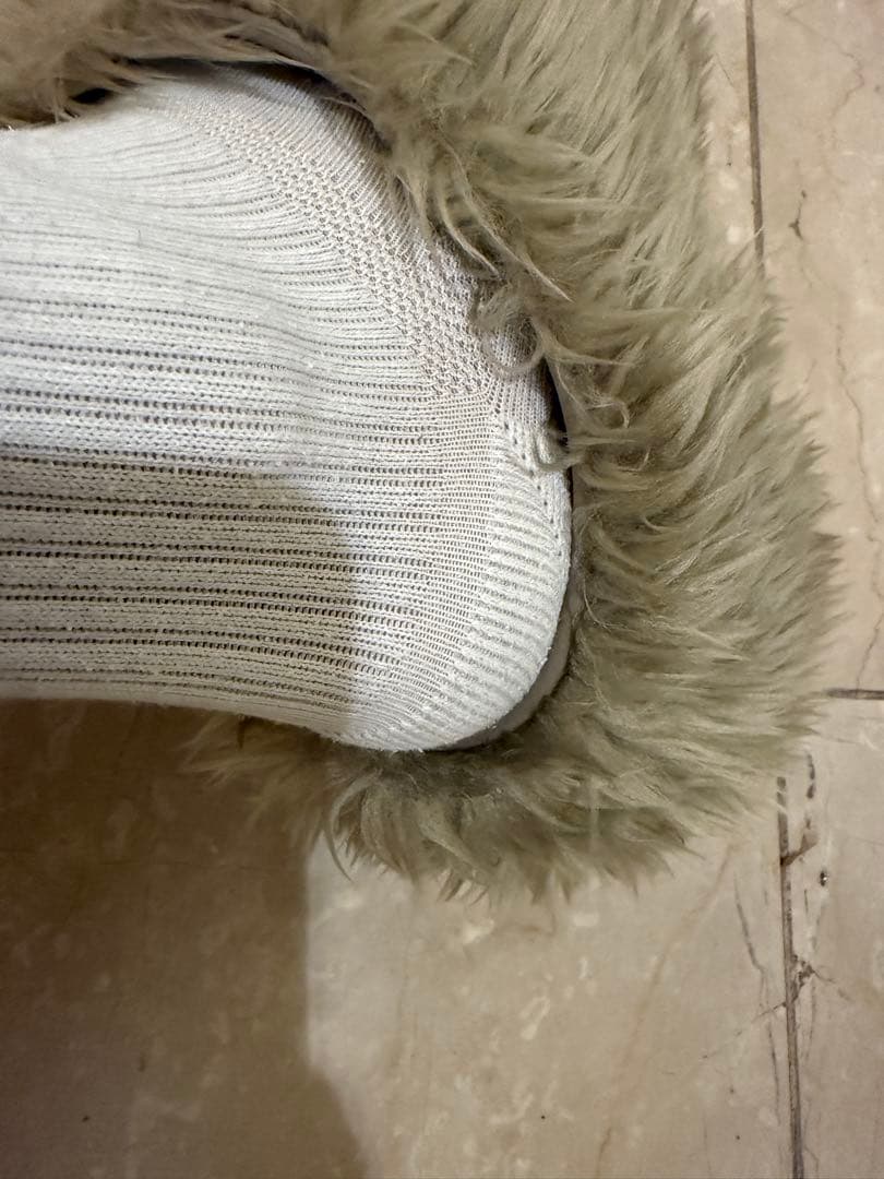 BALENCIAGA× Crocs Faux Fur Mules