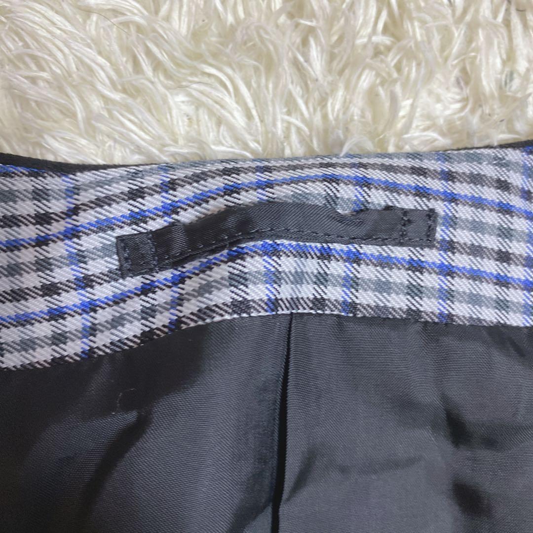 UNITED TOKYO ストレッチチェックノーカラージャケットセットアップ