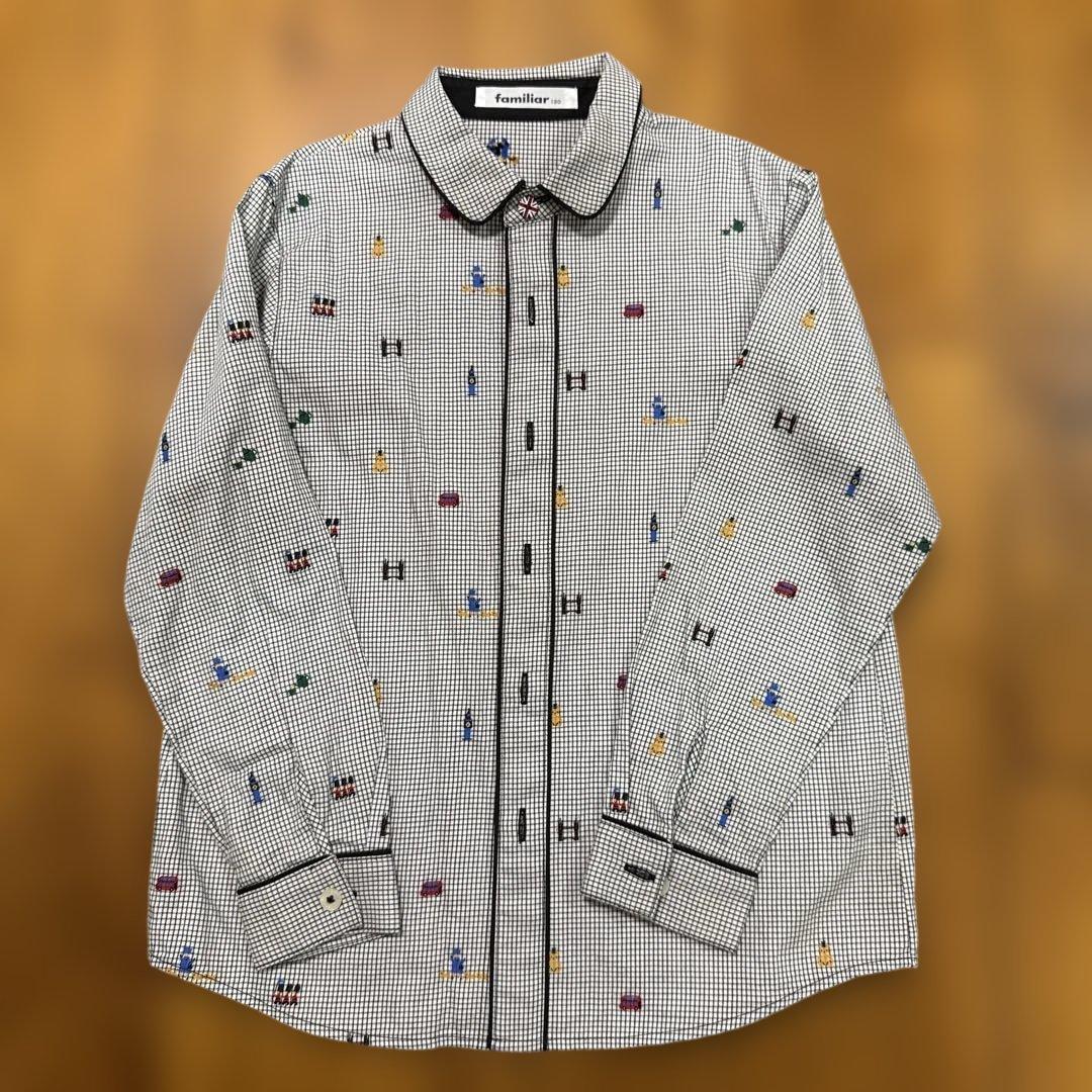 ファミリア　長袖シャツ　130