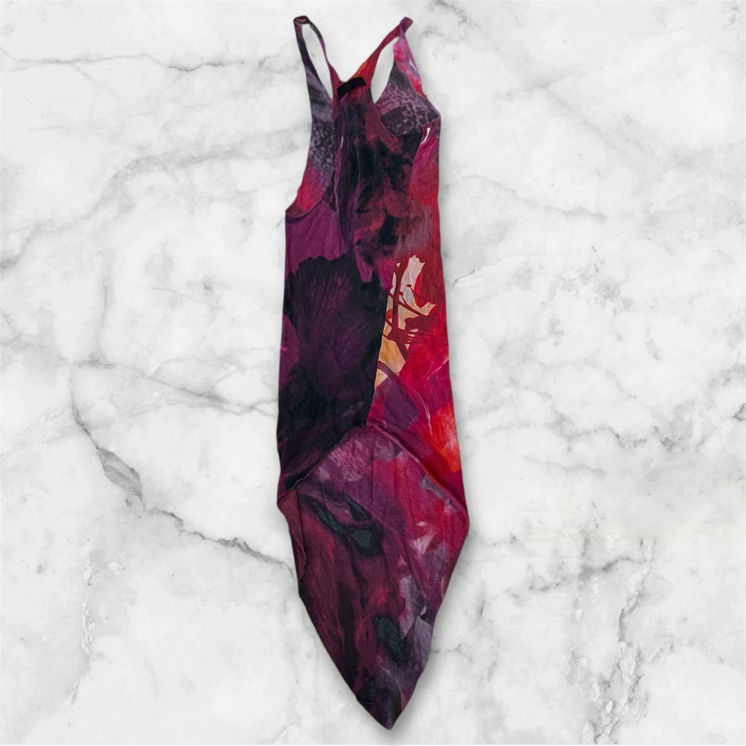 L.G.B ルグランブルー 赤紫 グラデーション タンクトップ