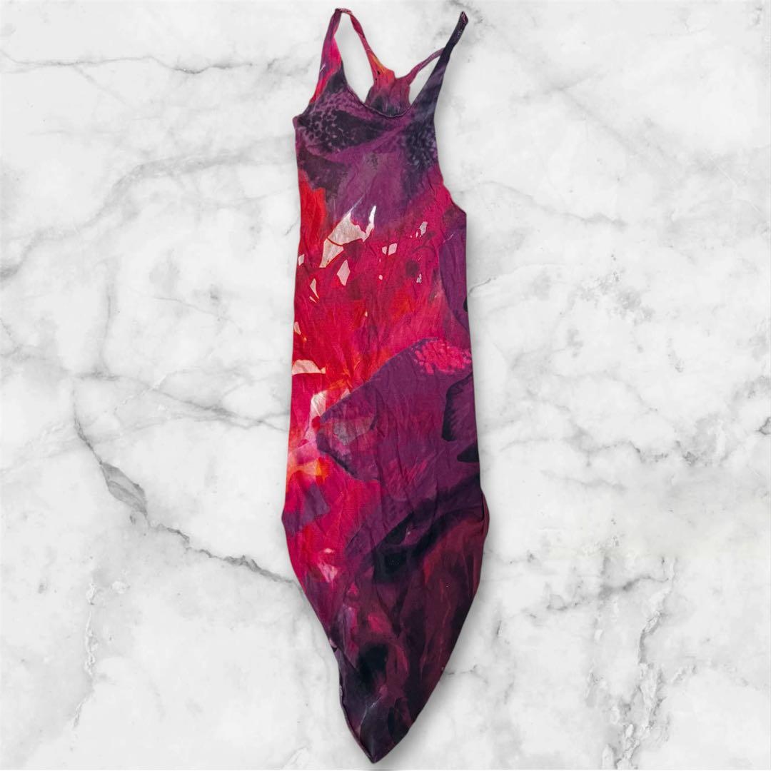 L.G.B ルグランブルー 赤紫 グラデーション タンクトップ