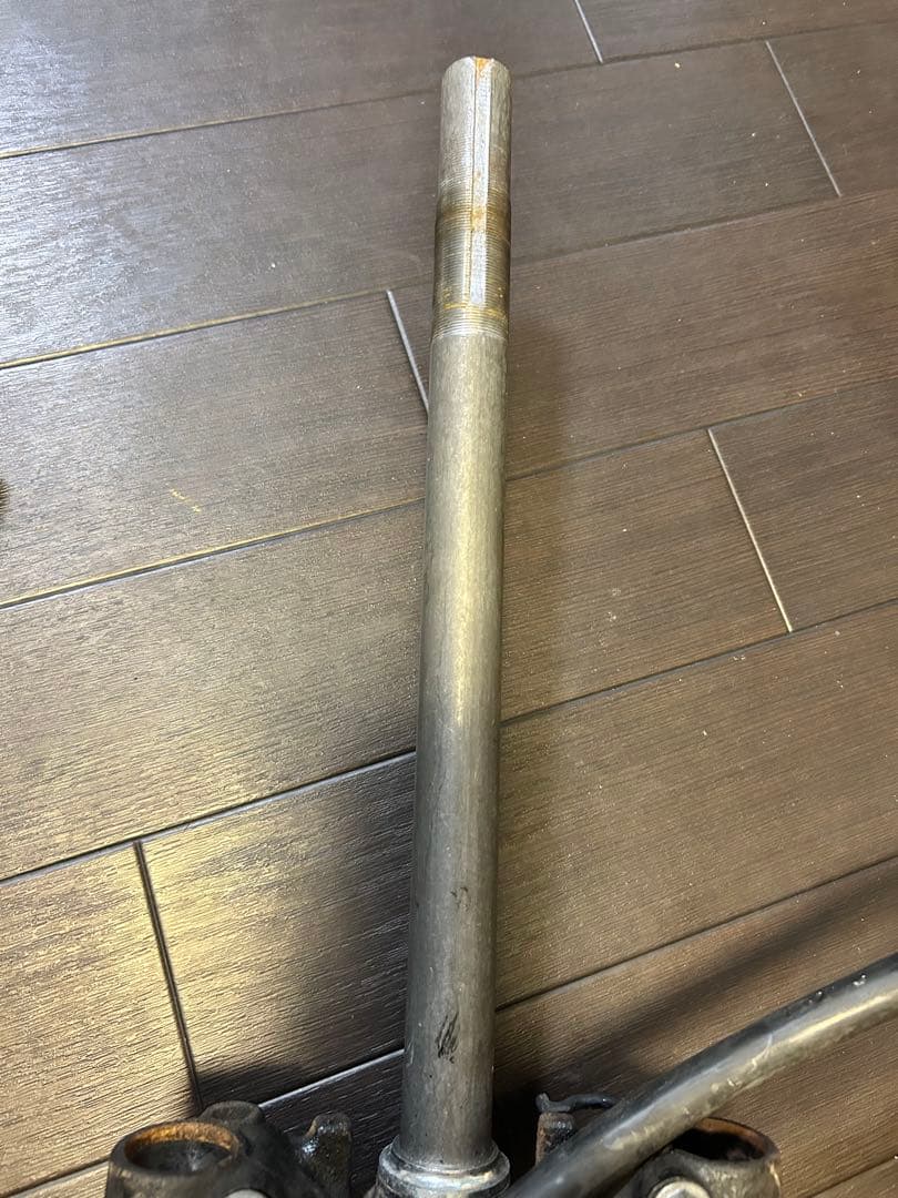 ライブディオZX 金フォークステムフロントブレーキセット