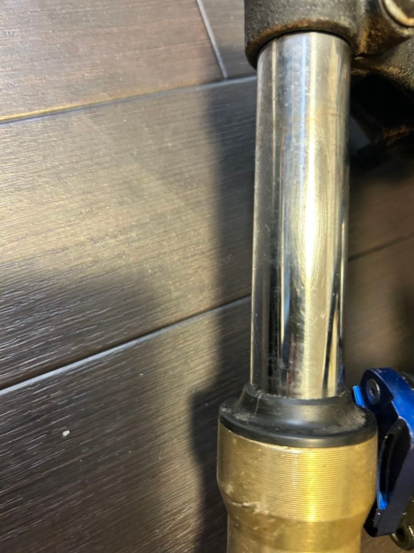 ライブディオZX 金フォークステムフロントブレーキセット