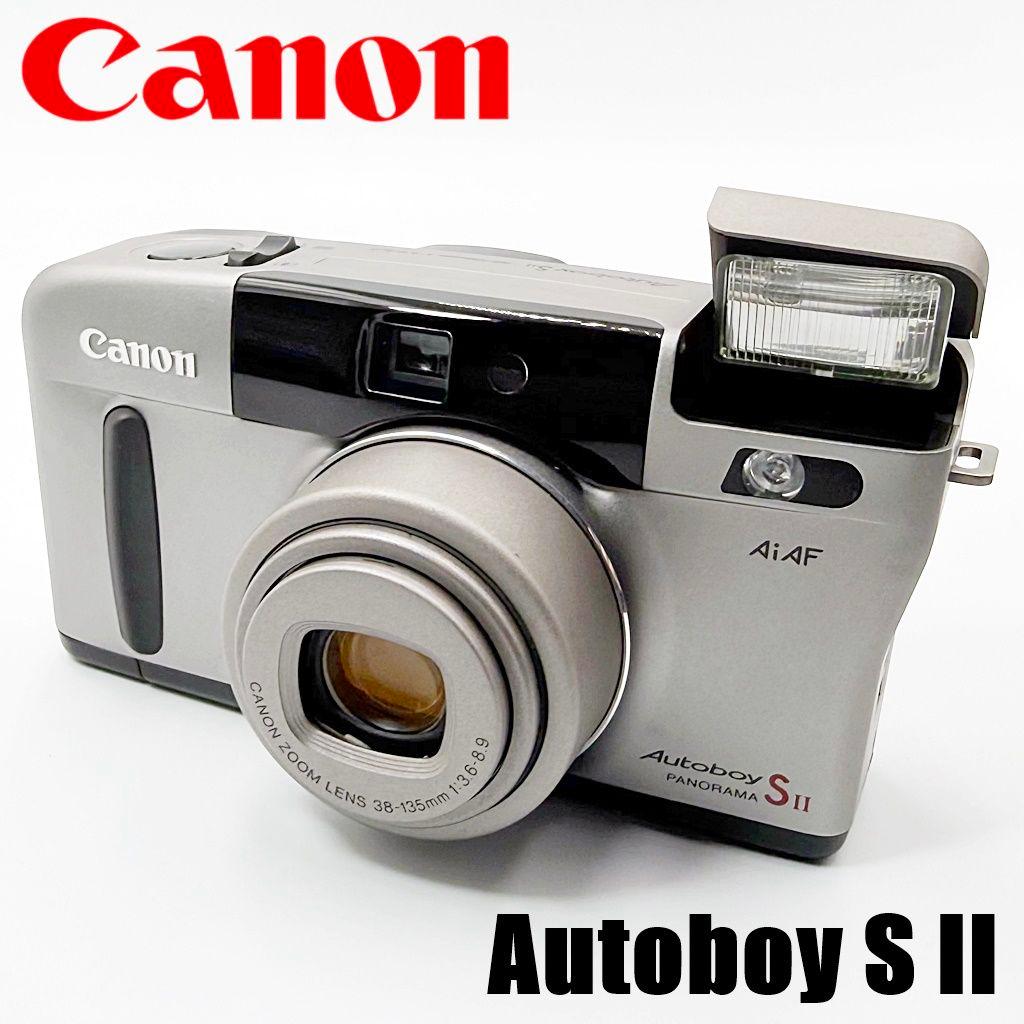 【美品】キヤノン Autoboy S II コンパクトフィルムカメラ 中古