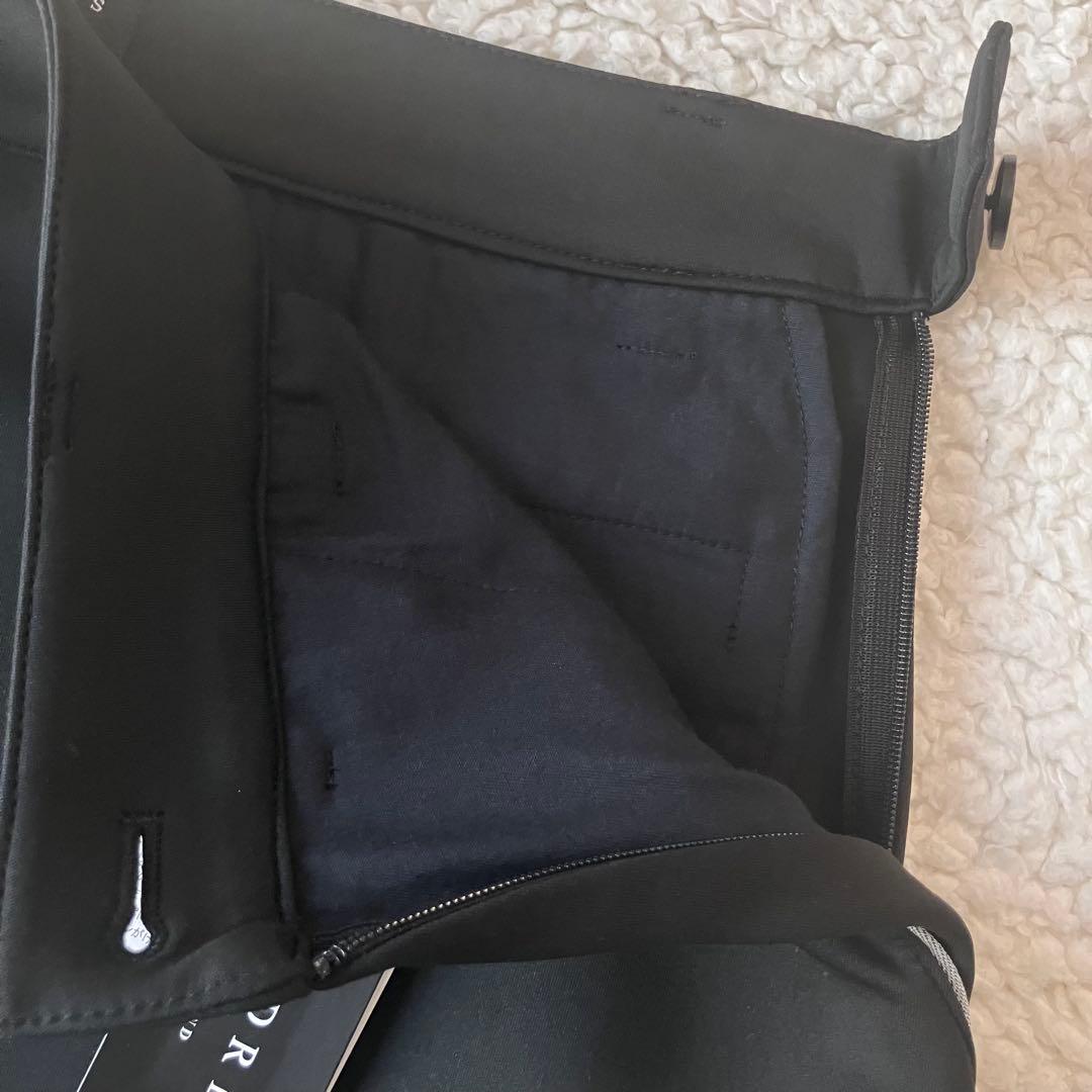 【タグ付新品】セントアンドリュース　ダンボールニット スカート　黒　M 立体ロゴ