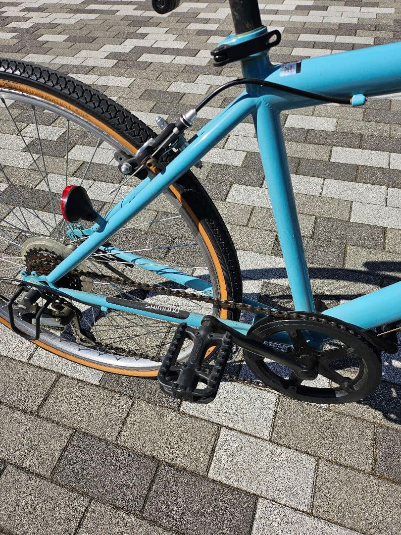 【引取り専用】自転車 クロスバイク 26インチ シマノ製6段変速