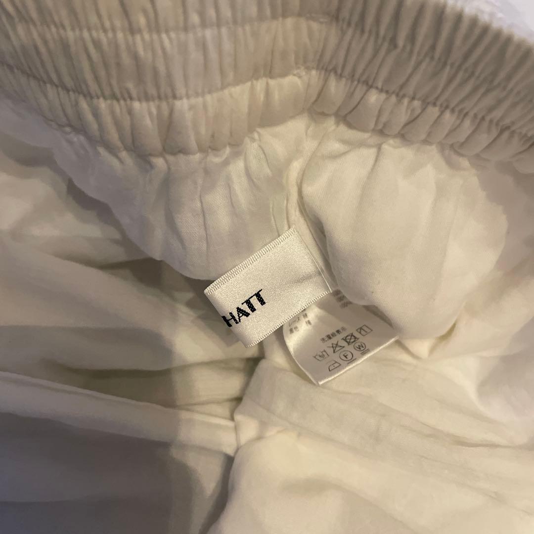machatt コットンレースパンツ　ホワイト　正規