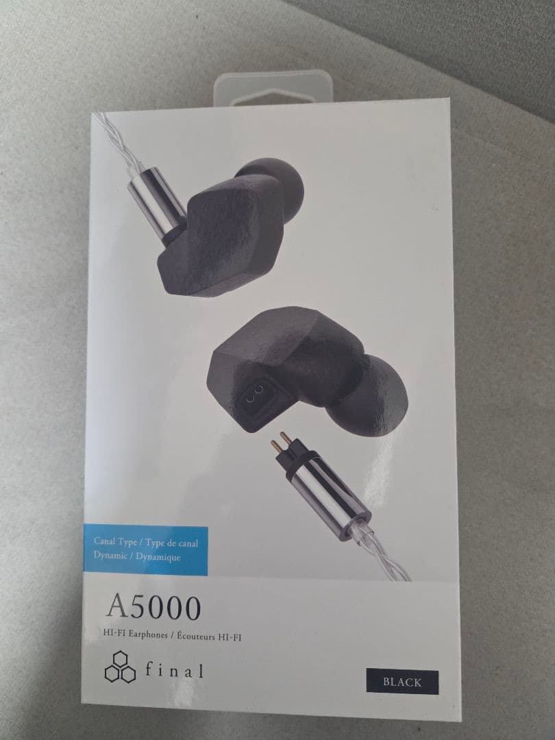 [ほぼ新品] final A5000 有線イヤホン 日本オーディオブランド