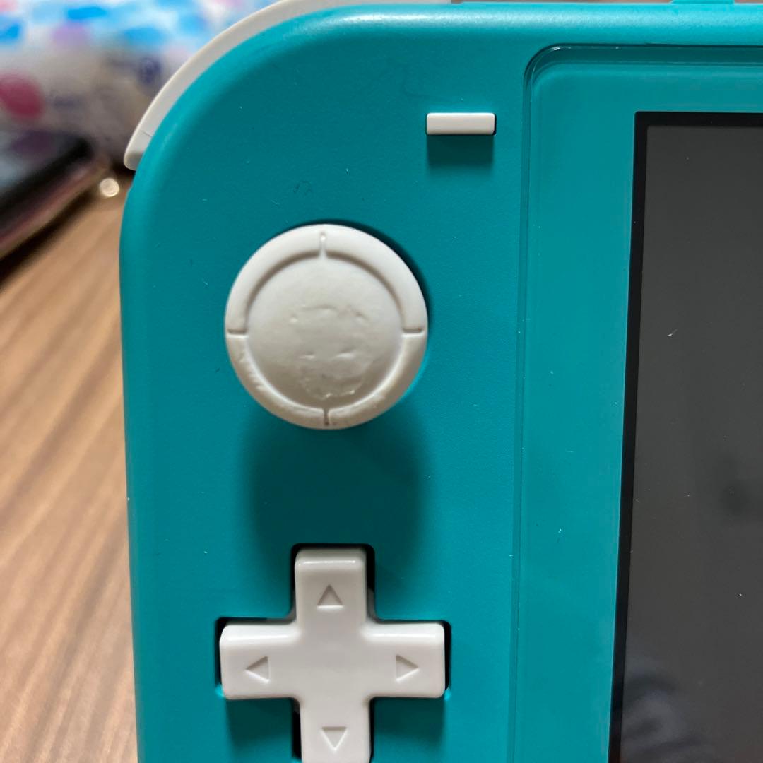コ*ア様 Nintendo Switch Lite ターコイズ + 強化ガラスフ