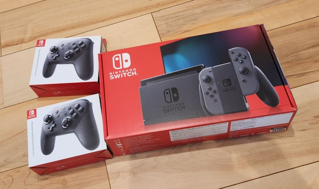 Nintendo Switch 本体＋ プロコントローラー 2個セット スイッチ