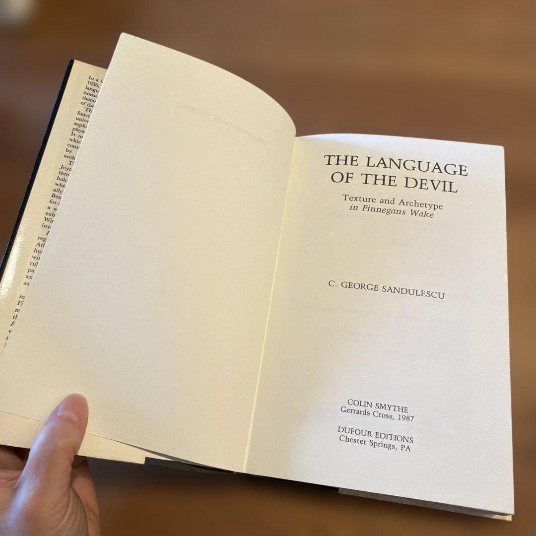 洋書 The Language of the Devil by Sandulescu