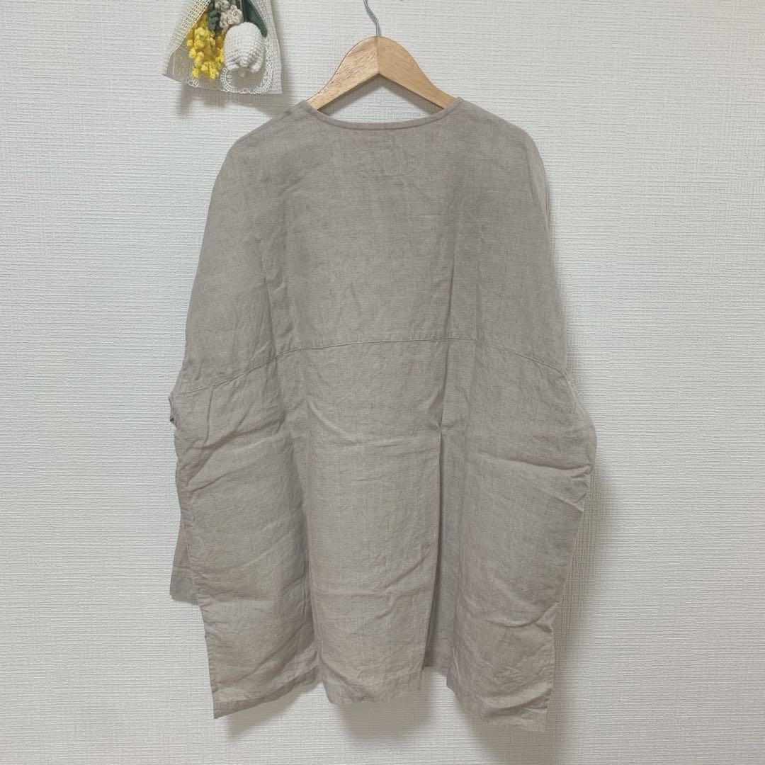 値下げネストローブ　リネンシャツジャケット