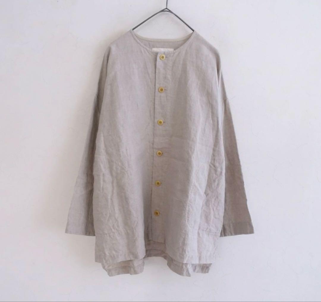 値下げネストローブ　リネンシャツジャケット
