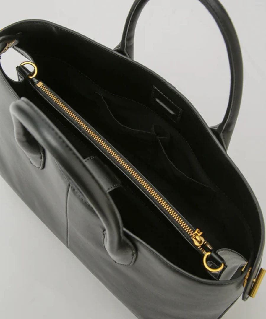 【値下げ中】ROPE サイドメタルビッグトート ブラック 即購入可