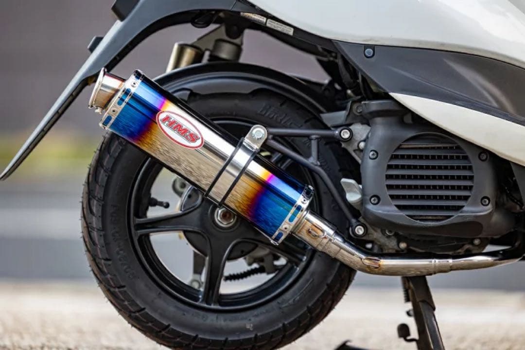 新ヤマハ ジョグ ZR SA36J /39J HMS製 B2X マフラー ブルー