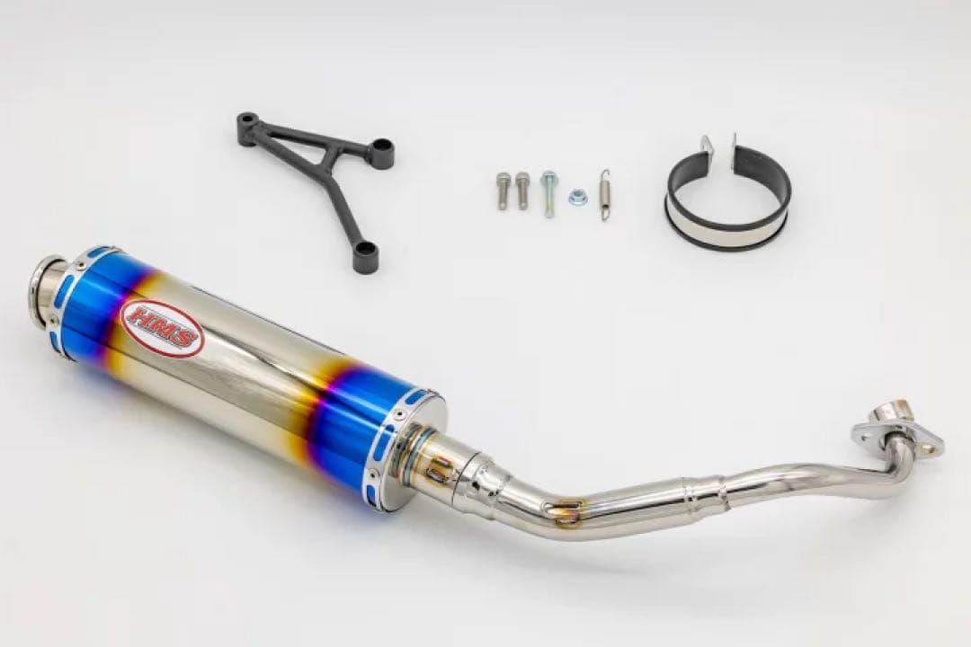 新ヤマハ ジョグ ZR SA36J /39J HMS製 B2X マフラー ブルー