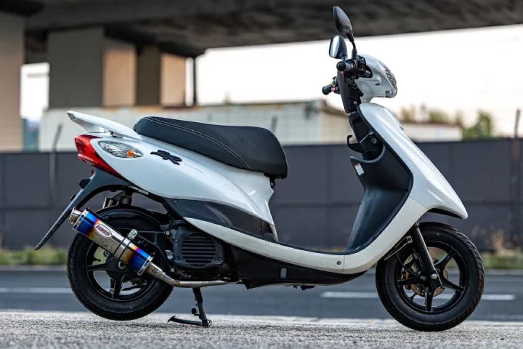 新ヤマハ ジョグ ZR SA36J /39J HMS製 B2X マフラー ブルー