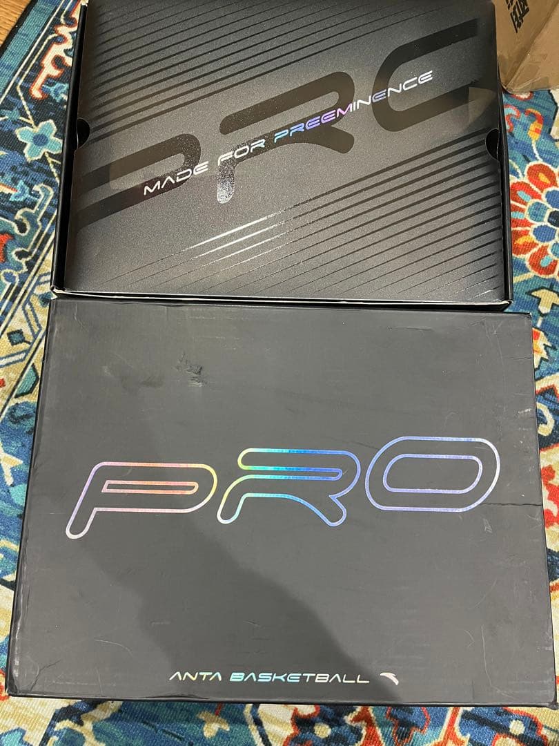 サイズUS9 カイリーアービング Anta Shockwave 5 pro PE