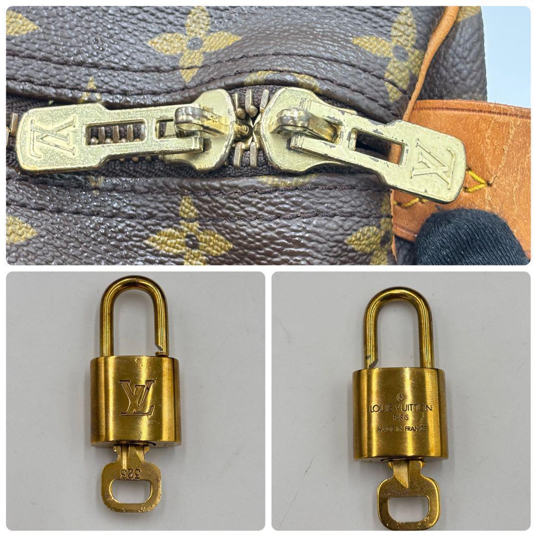 ルイヴィトン キーポル60 モノグラム　レザーボストンバッグ　M41422