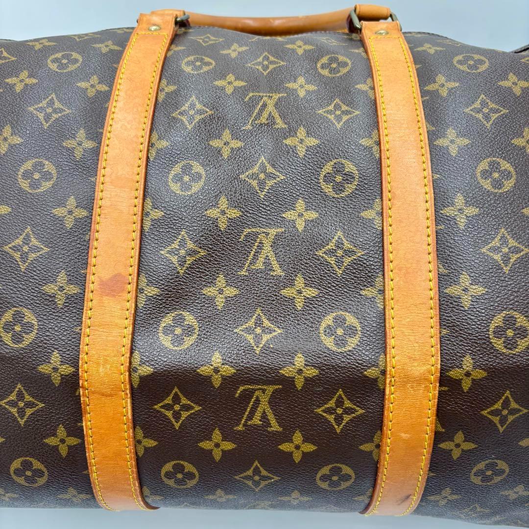 ルイヴィトン キーポル60 モノグラム　レザーボストンバッグ　M41422