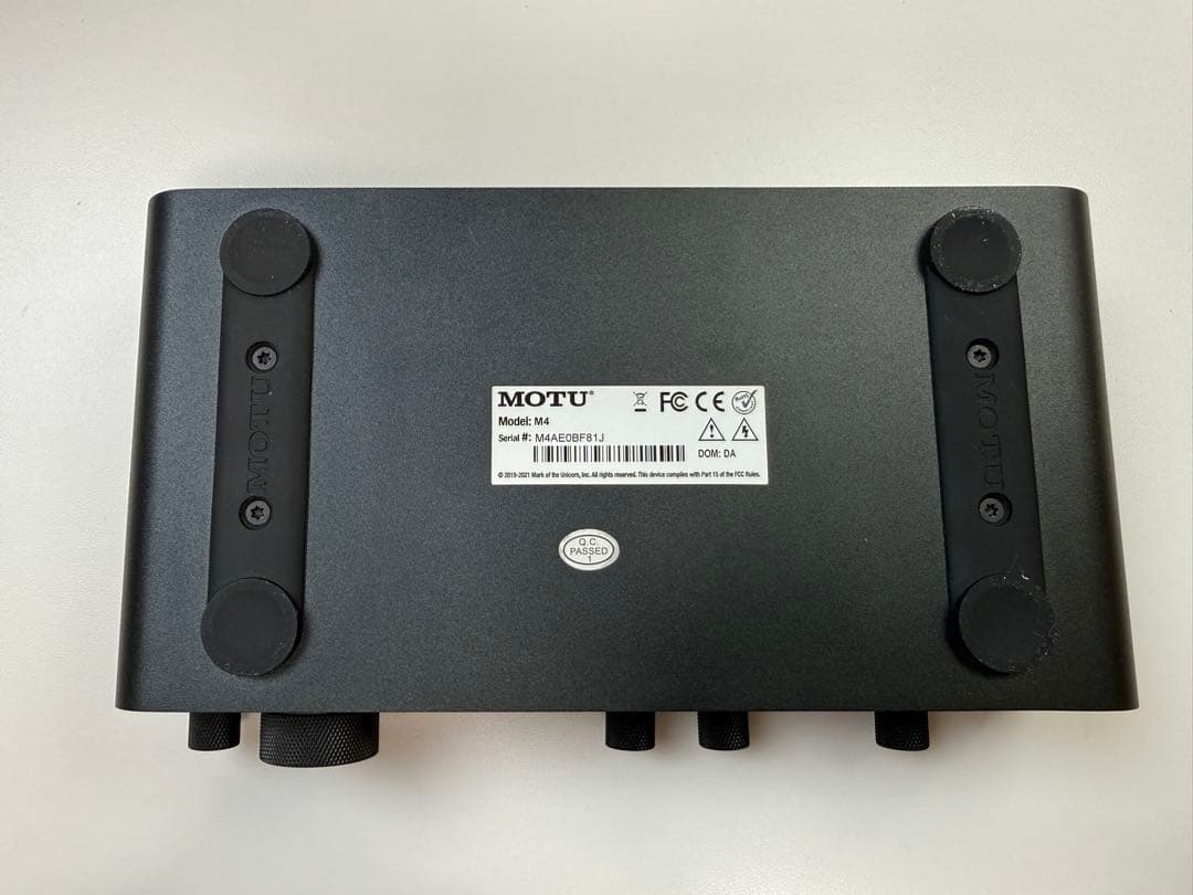 【美品】MOTU M4 4-in/4-out USBオーディオインターフェイス