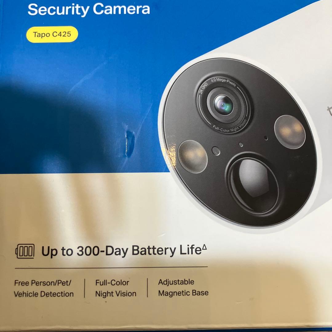 Tapo C425 2K QHD 防犯カメラ