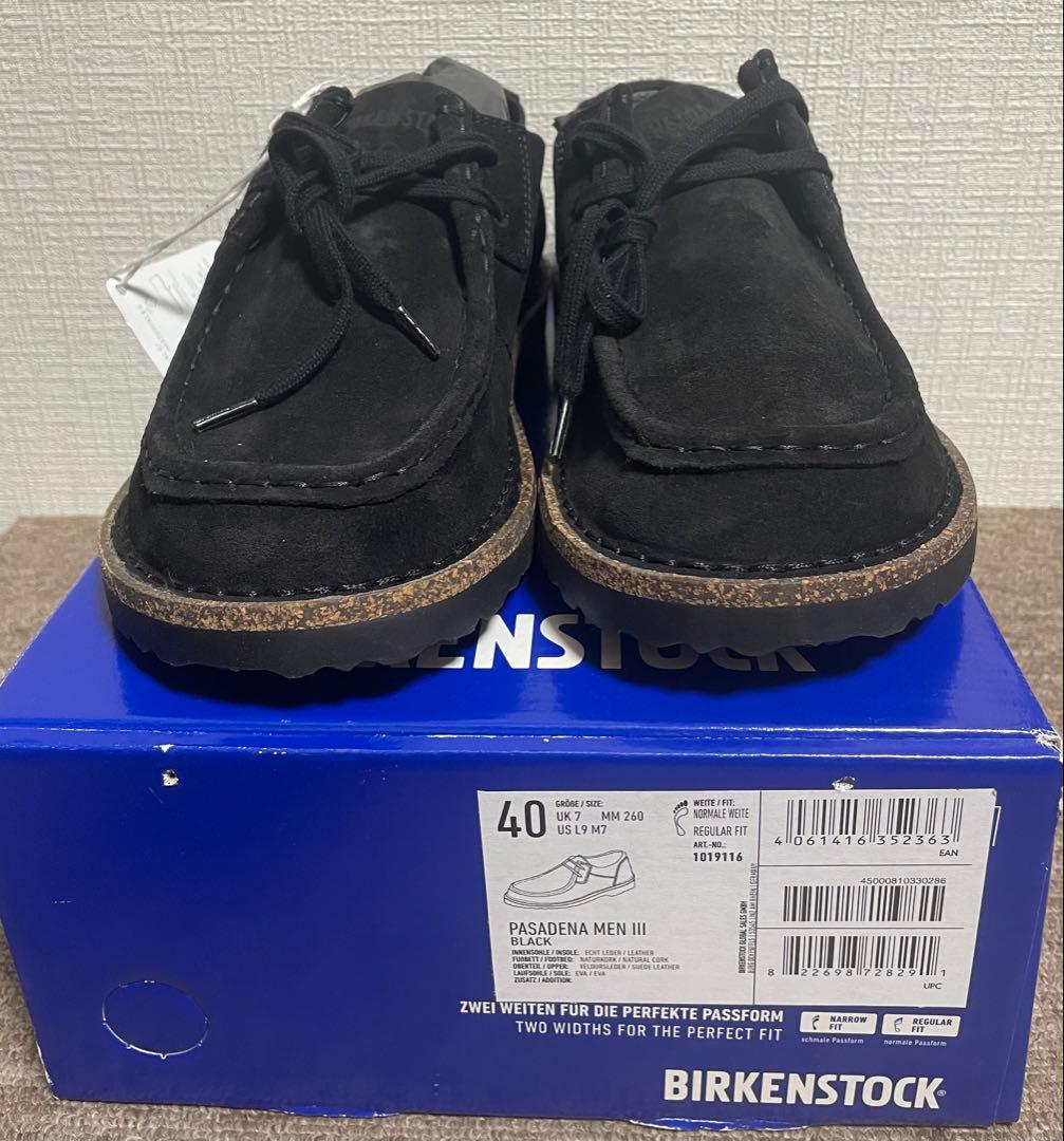 BIRKENSTOCK PASADENA MEN III ブラック26cmタグ付