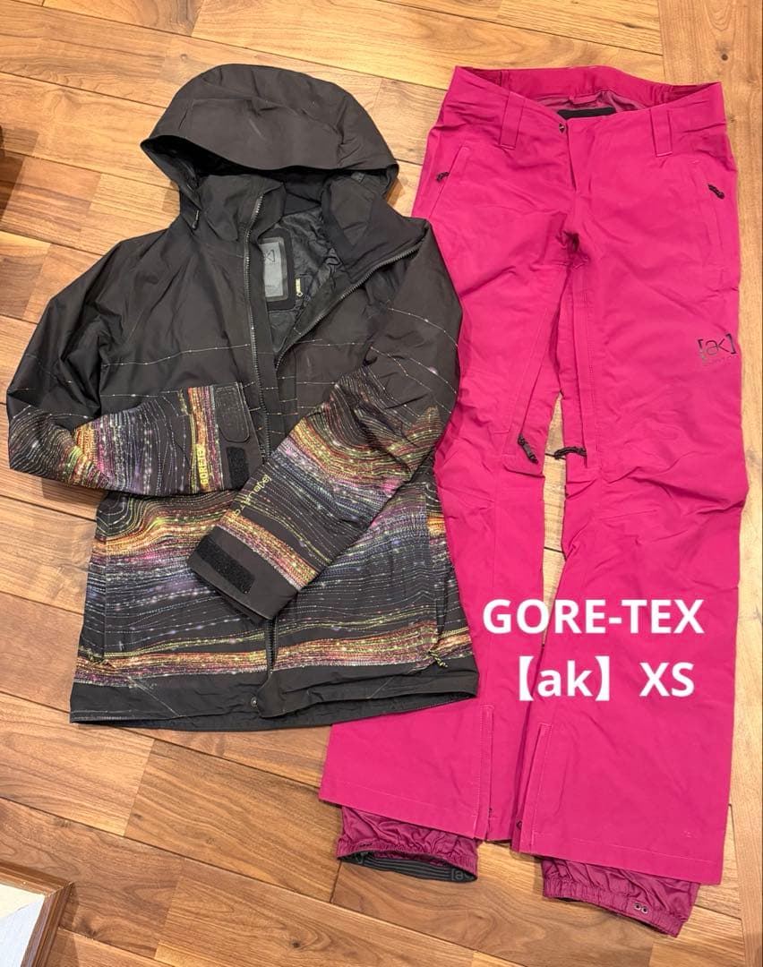 Burton [ak] XSバートン GORE-TEX上下セット