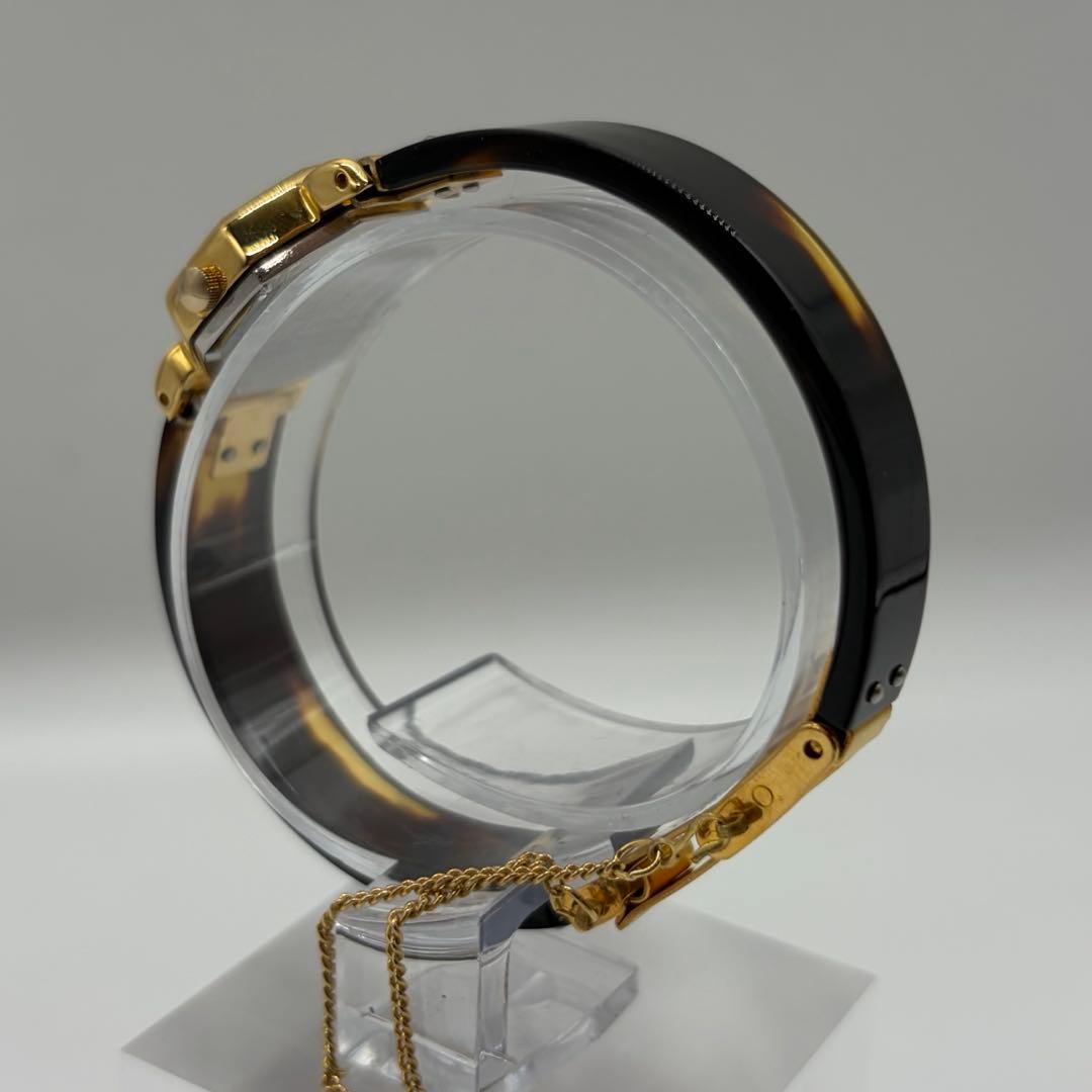 【稼働/新品電池】オリエント ブレイン オクタゴン べっ甲 レディース クォーツ