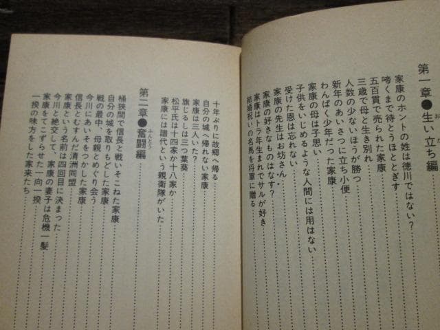 ナガオカPUNCHブックス　徳川家康おもしろ百科　風巻絃一　昭和55年初版