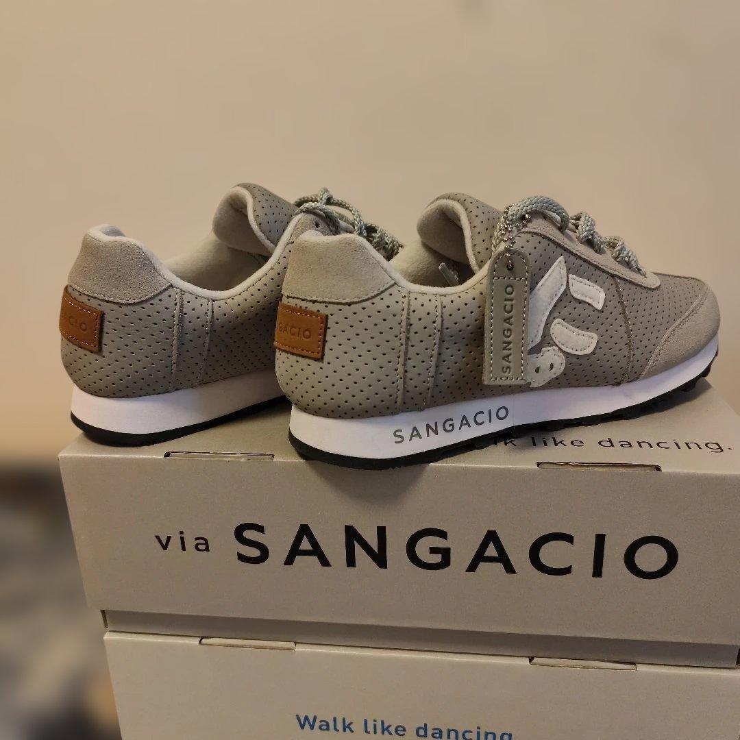 SANGACIO グレー スニーカー