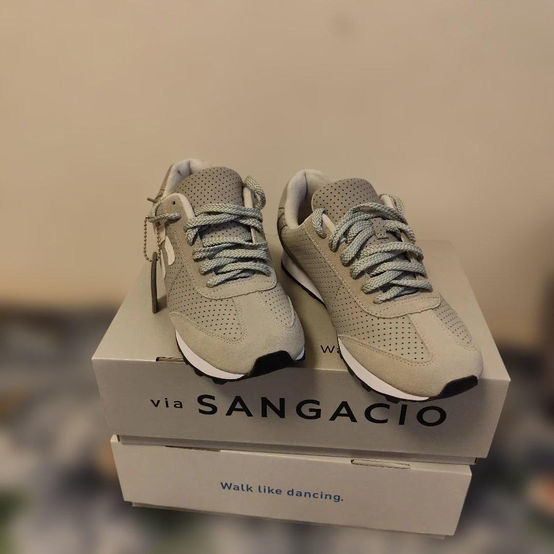 SANGACIO グレー スニーカー