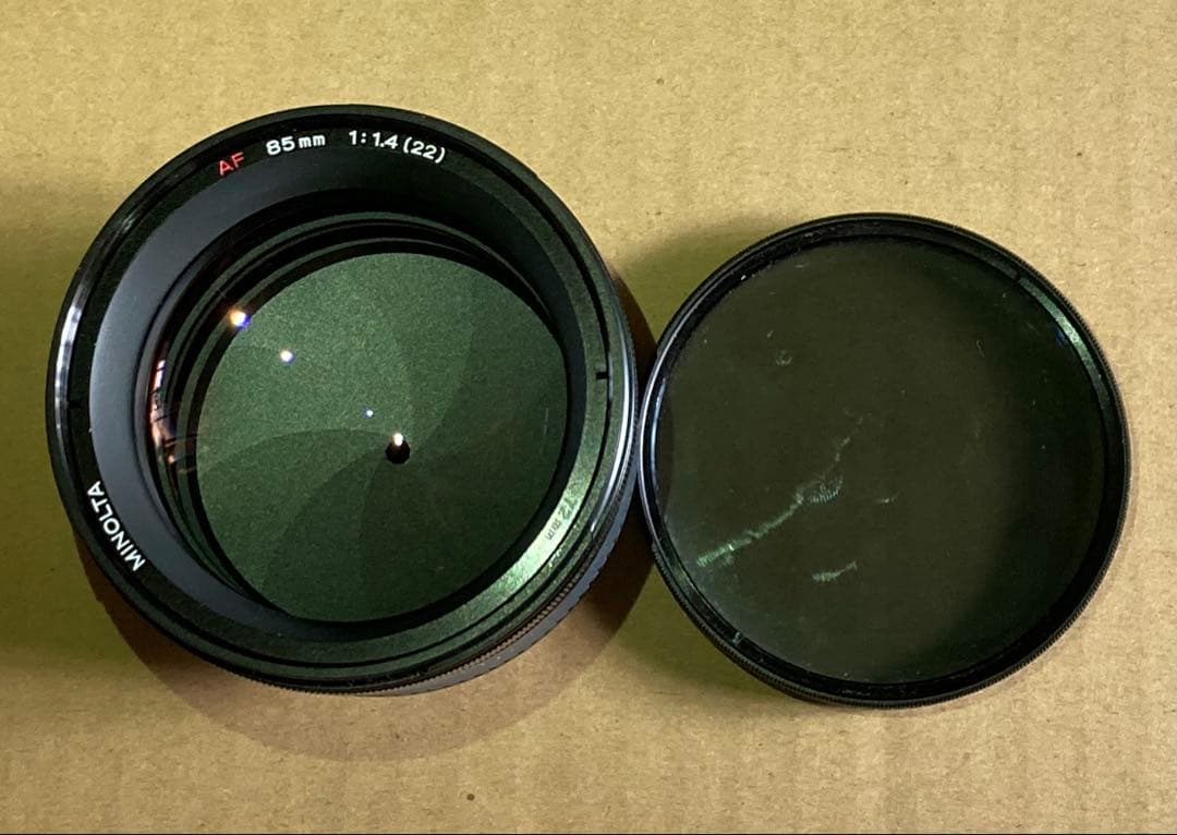 最終値下げ MINOLTA ミノルタ AF85mm F1.4 一眼レンズ