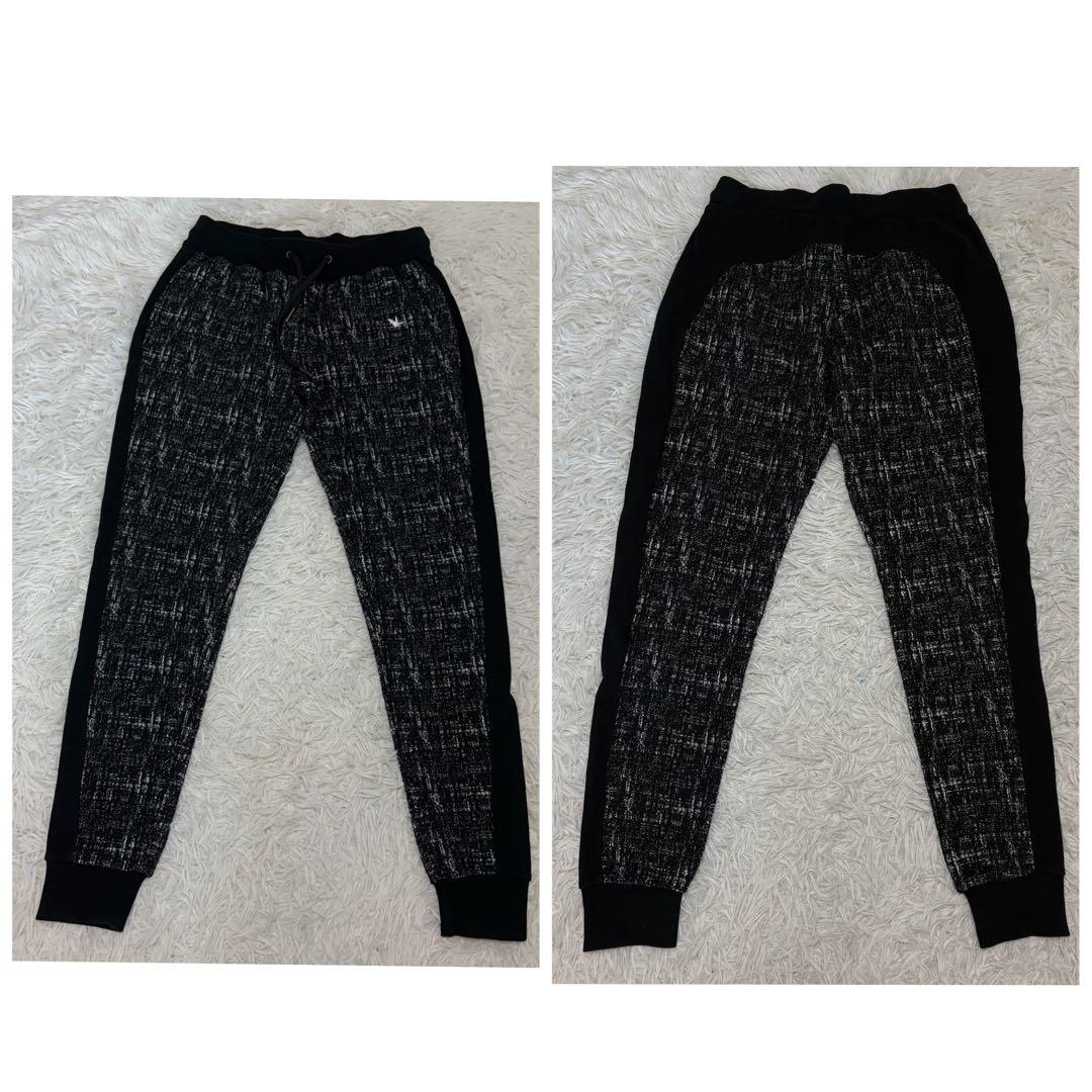 たまご様ウノピュウノウグァーレトレ セットアップ ツイード ジャージ 伸縮 S