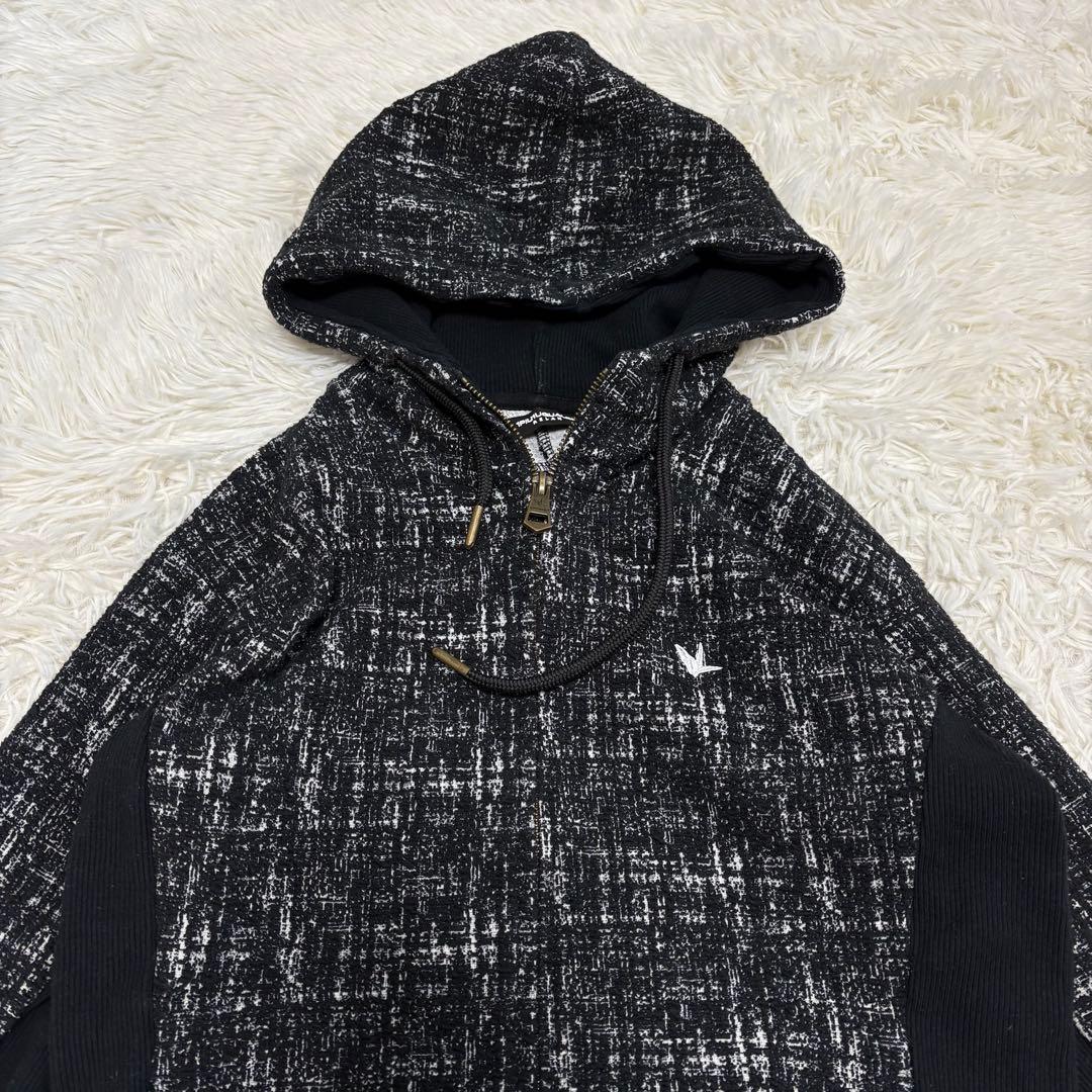 たまご様ウノピュウノウグァーレトレ セットアップ ツイード ジャージ 伸縮 S