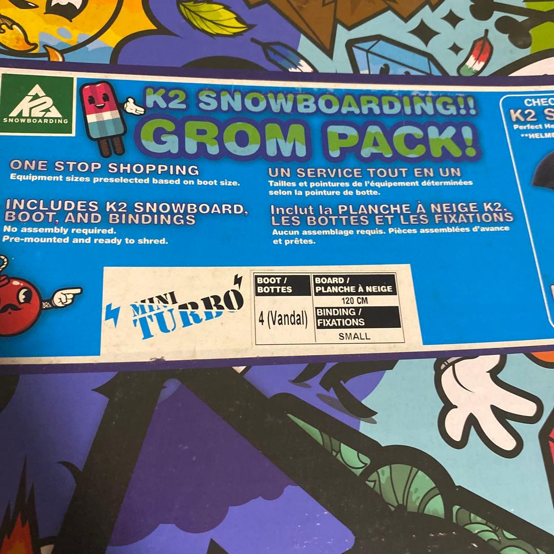 K2 Grom Pack スノーボードセット 120cm