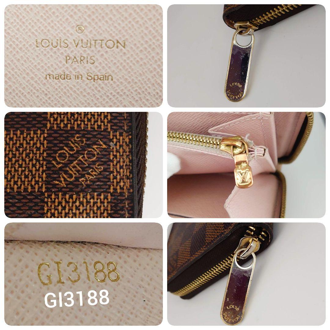 LOUIS VUITTOON ルイ ヴィトン ジッピーウォレット ダミエ　長財布