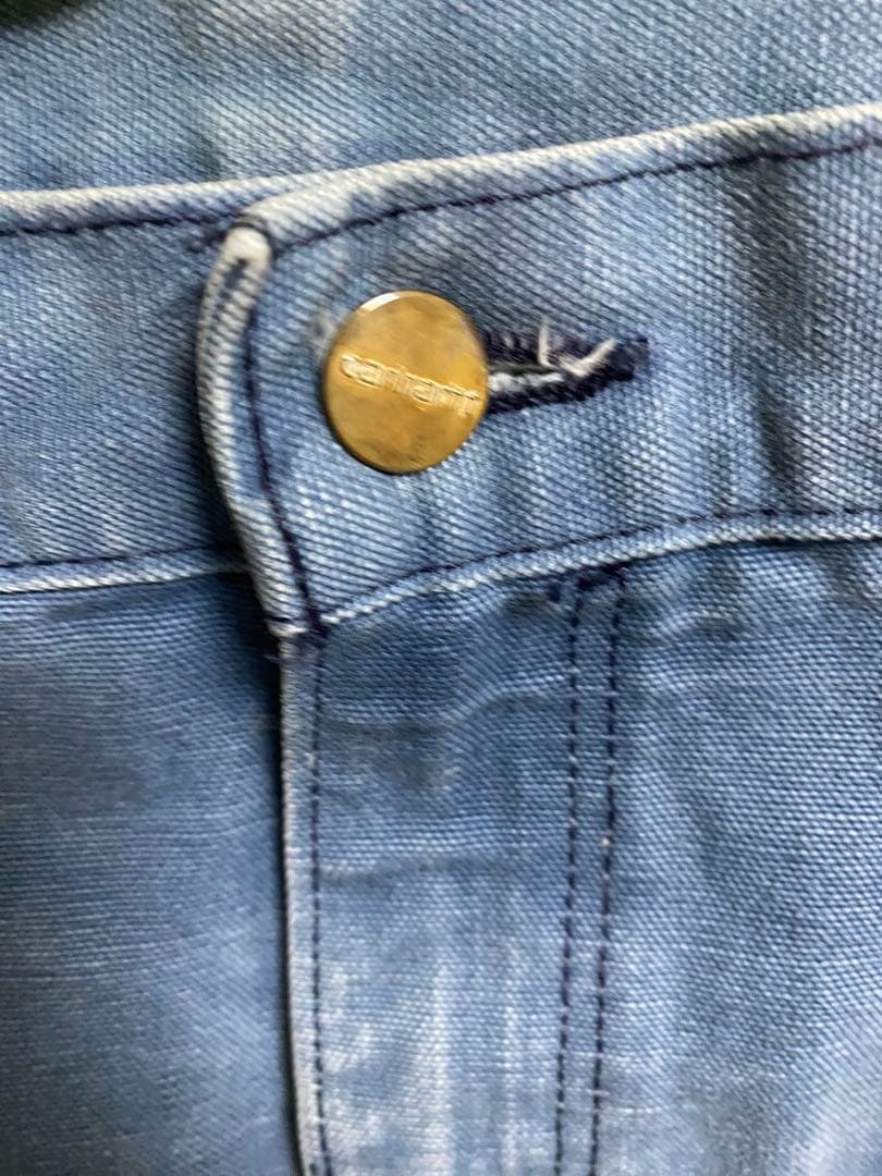 90s USA製 希少カラー　カーハート Carhartt ダブルニー ワーク