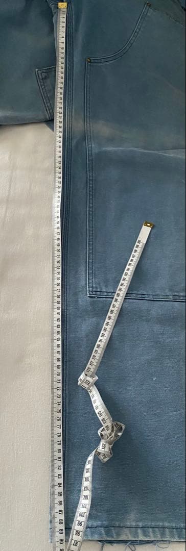 90s USA製 希少カラー　カーハート Carhartt ダブルニー ワーク