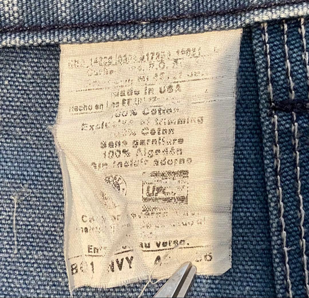 90s USA製 希少カラー　カーハート Carhartt ダブルニー ワーク