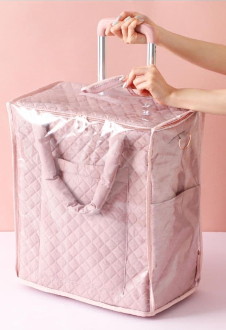 レインカバー付 完売品 フランフラン 3WAY ソフト キャリー スーツ ケース