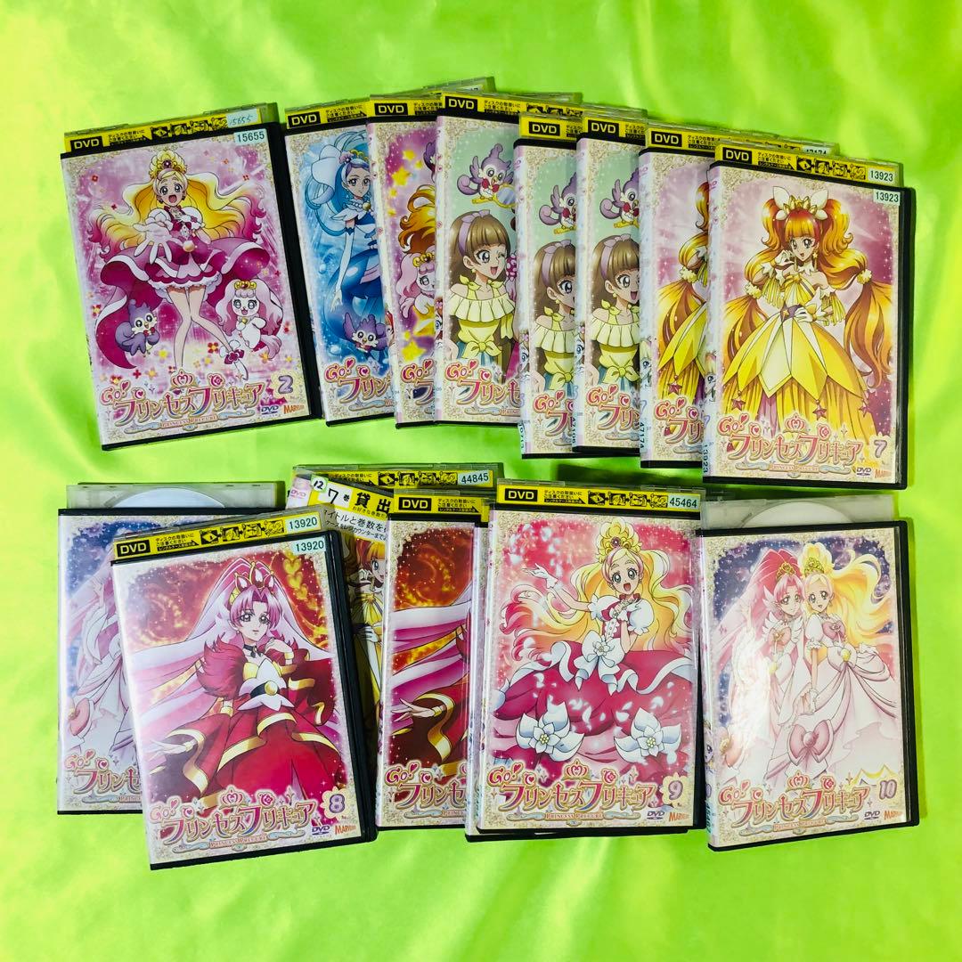 GOプリンセスプリキュア　DVDセット レンタル　m(_ _)m ゴープリンセス