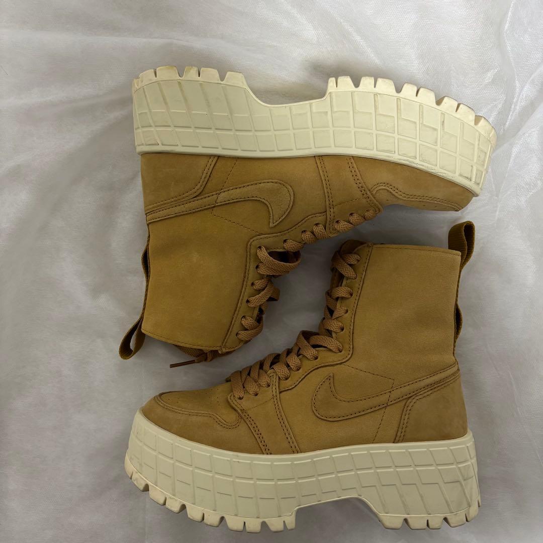NIKE エア ジョーダン 1 ブルックリン ハイカットブーツ 厚底 23cm